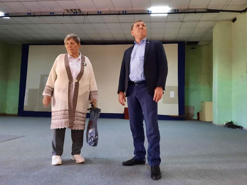 В ходе рабочей поездки в деревню Мальцево глава округа Дадаш Дадашов посетил сельский дом культуры