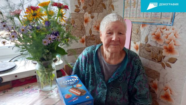 Сегодня свой 99 День рождения отмечает труженица  тыла Филонова Анна Мифодьевна