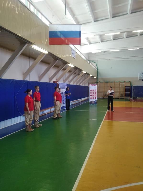 Просковской школе состоялся первый муниципальный этап Всероссийского спортивного проекта «Вызов Первых»