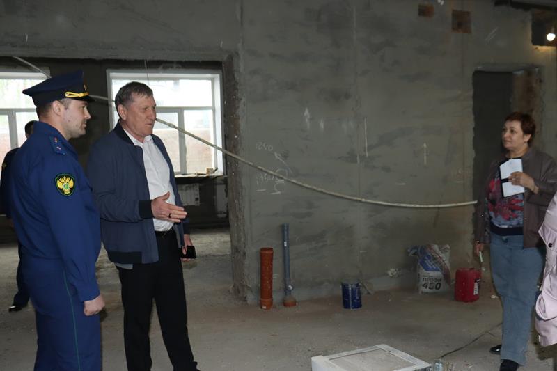 Штаб по капитальному ремонту Новоромановской школы