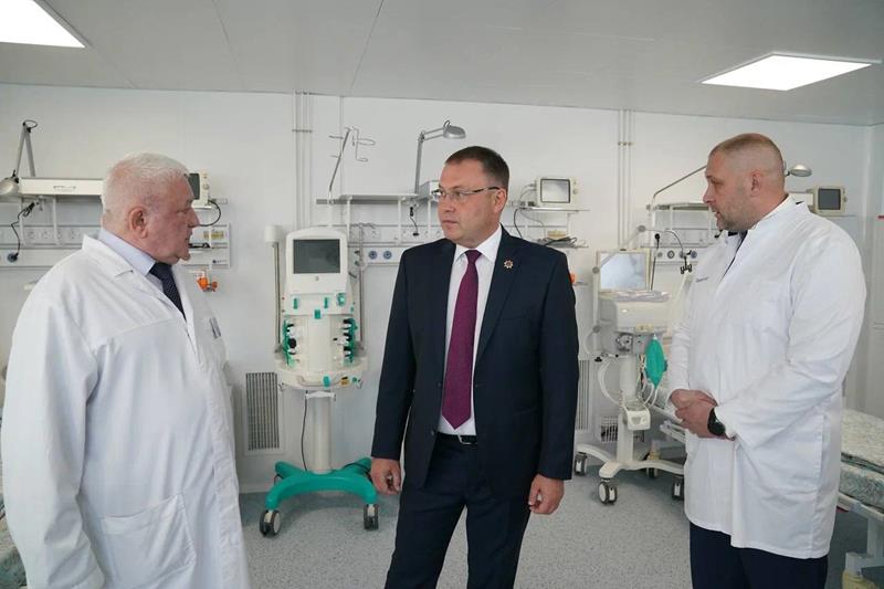 Илья Середюк: обновленная Кемеровская районная больница начнет прием пациентов с 1 октября