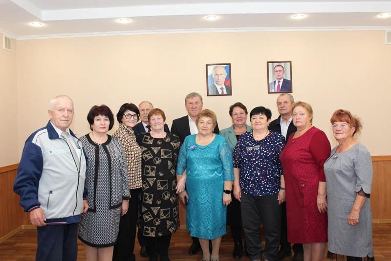 День пожилого человека в администрации Юргинского МО