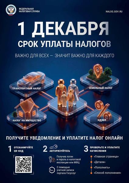 Уплата имущественных налогов и налога на доходы физических лиц НДФЛ